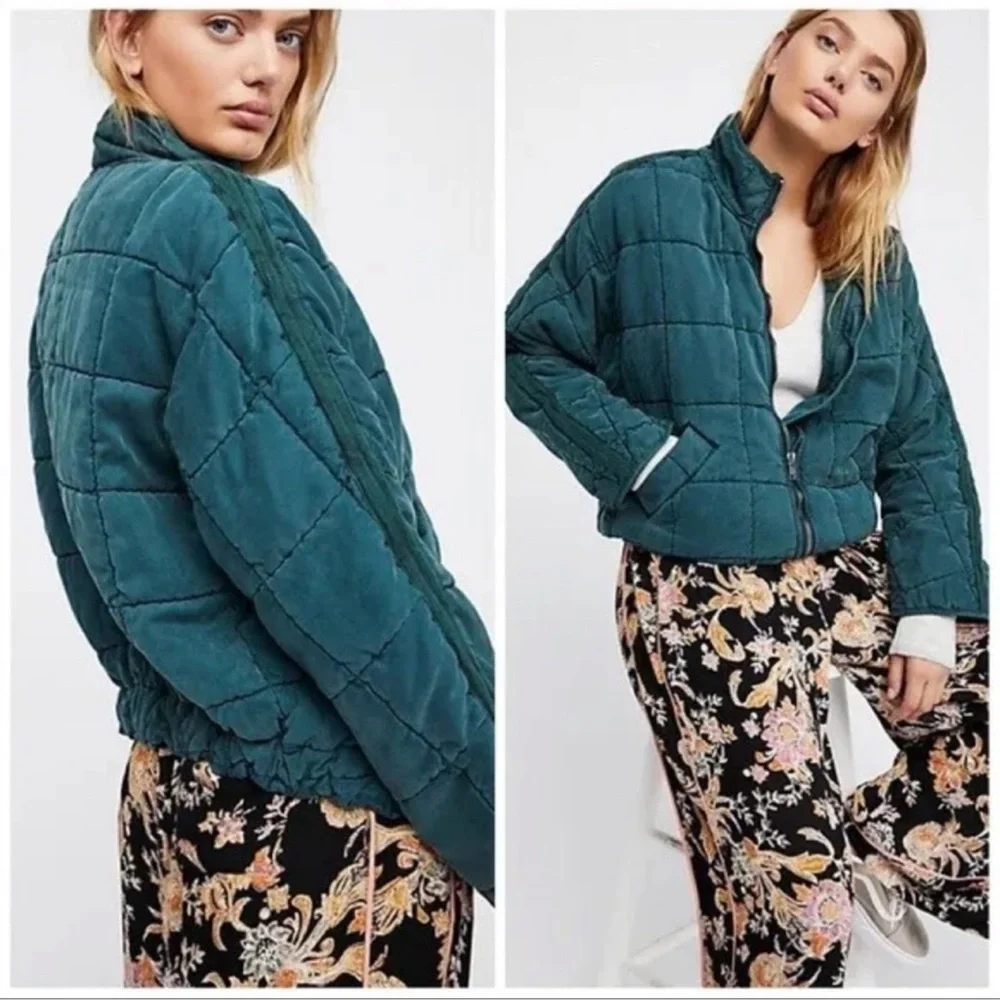 RARE Free People | Dolman Quilted Knit Jacket | Large